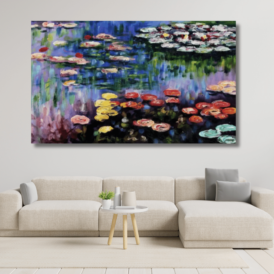 Stagno water lilies in Giverny - Claude Monet