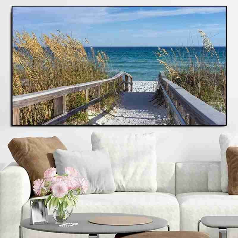 Catwalk by the sea