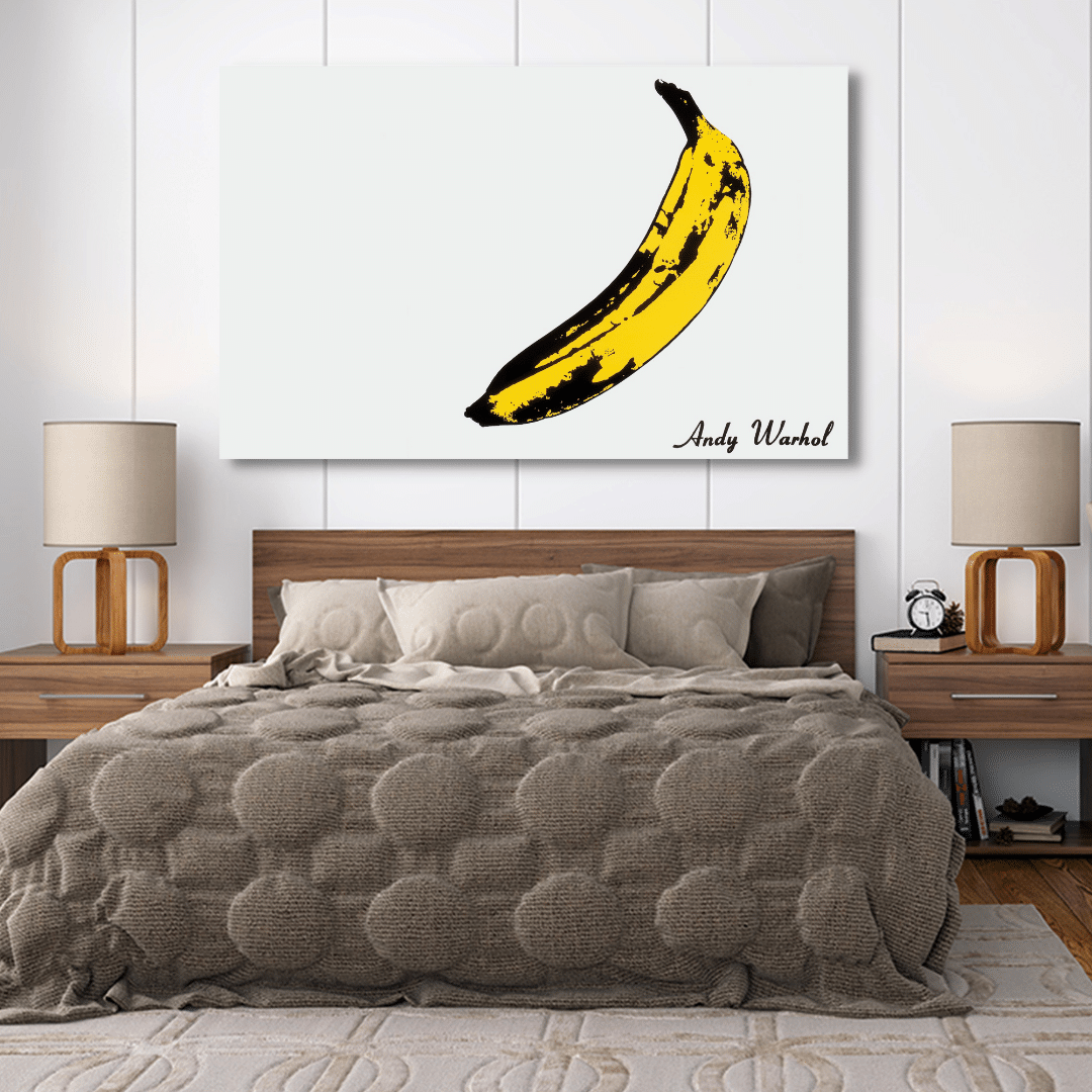 Banana by Andy Warhol print canvas canvas
