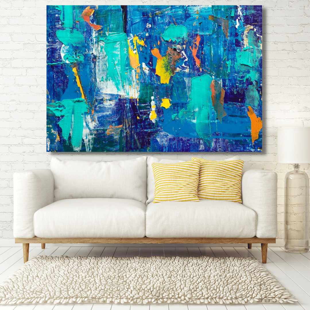 Abstract blue