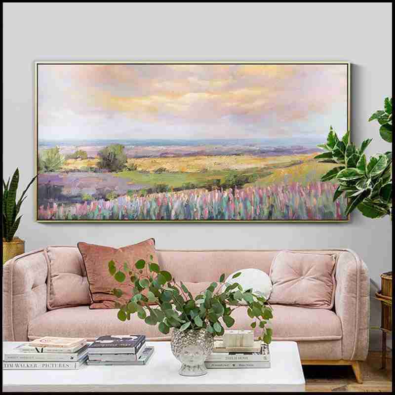 Fields of tulips