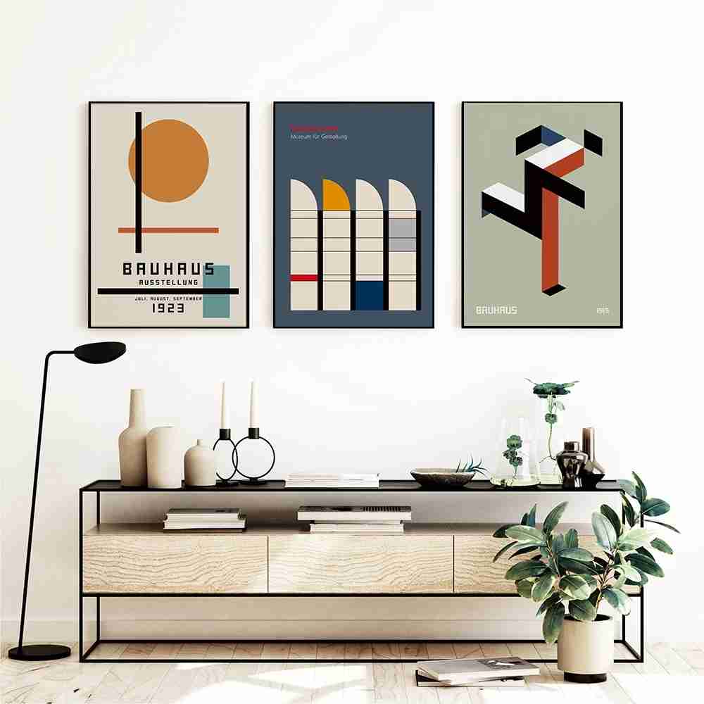 Movimento Bauhaus - Set 3 pezzi