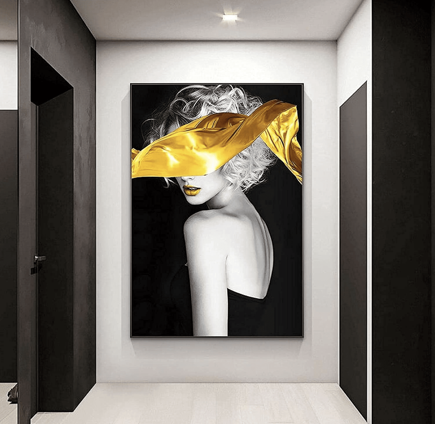 Veiled woman