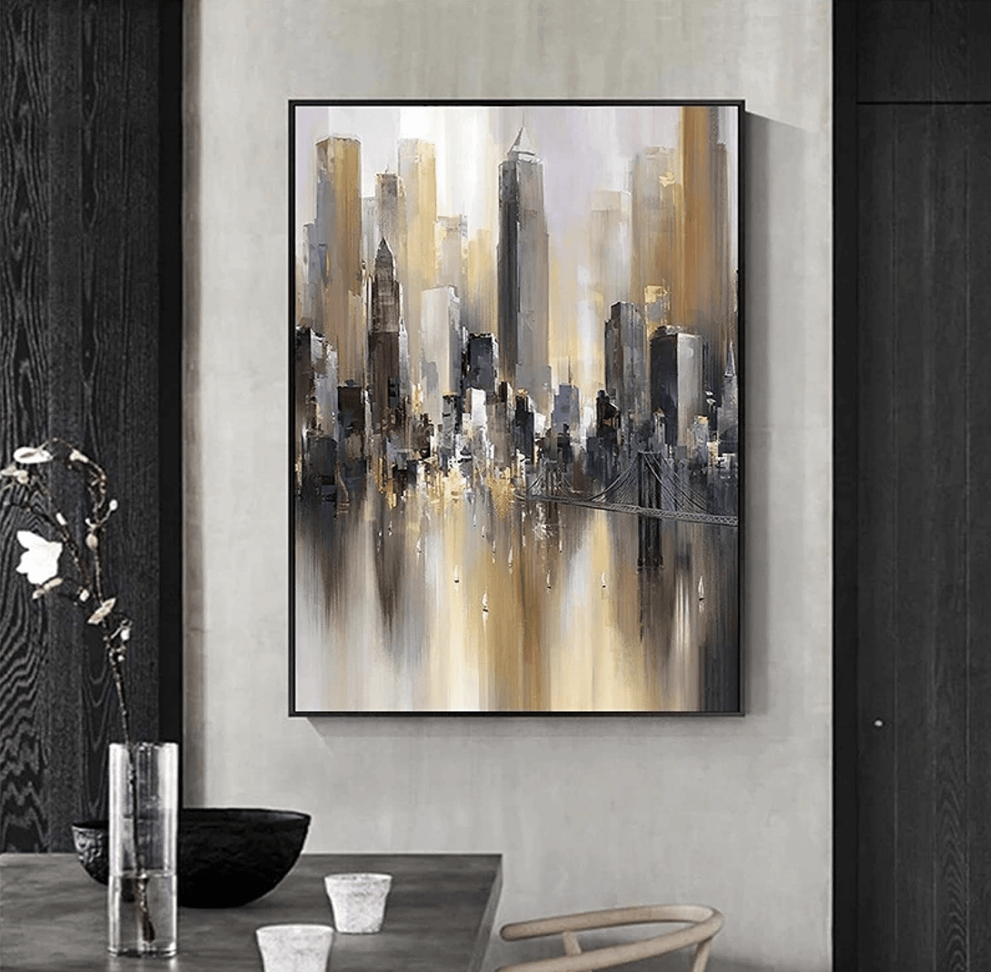 Abstract skyscrapers