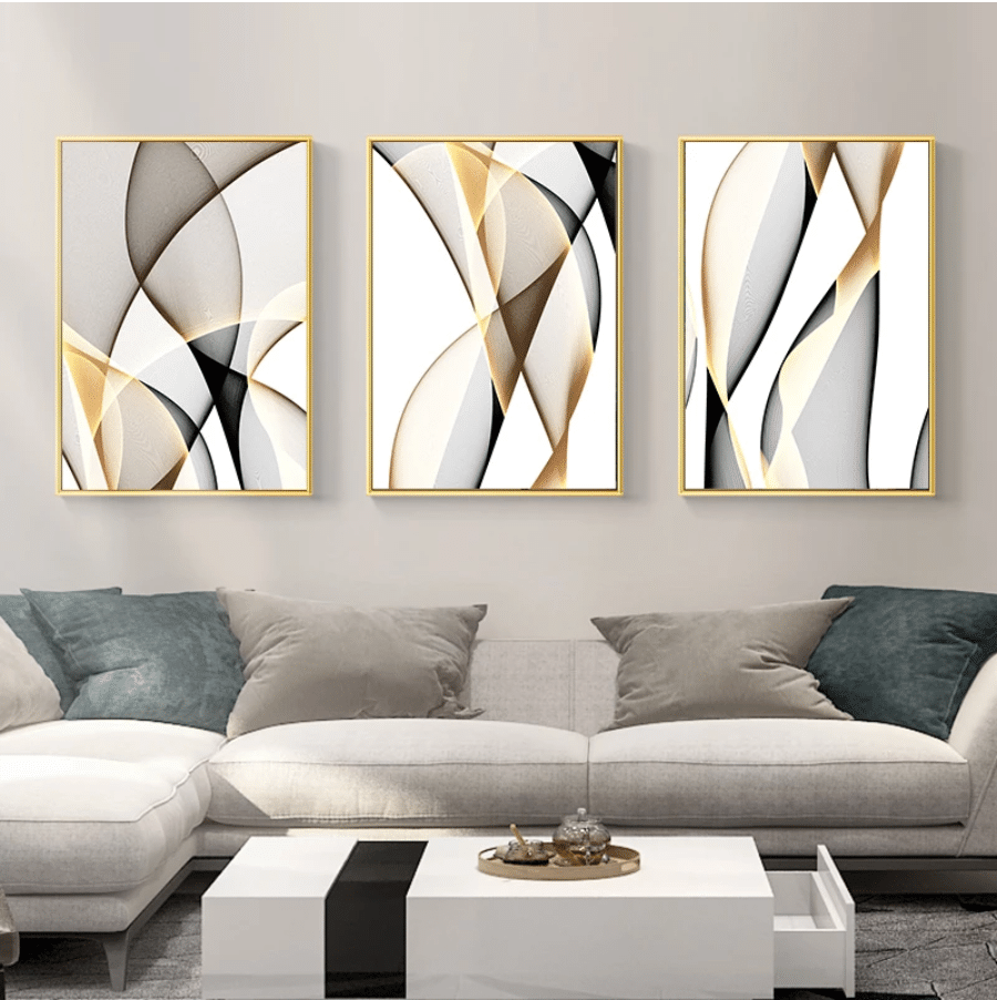 Onde Dorate - Set 3 Pezzi