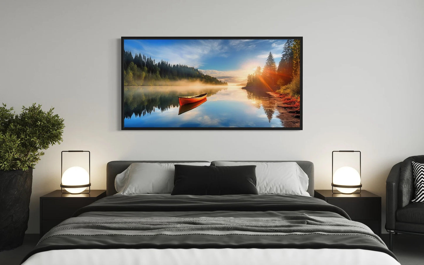 Tranquility to the lake