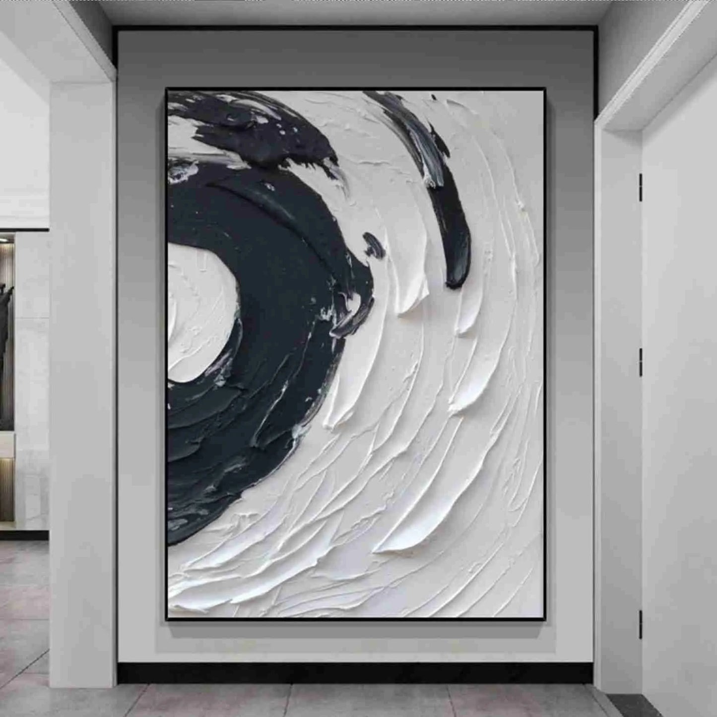 Stucco Bianco e Nero