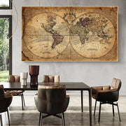 Mappa del Mondo old
