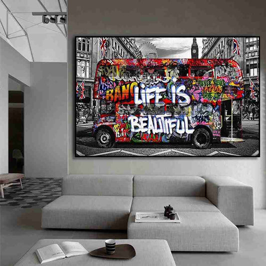 Life is Beautiful London - Banksy