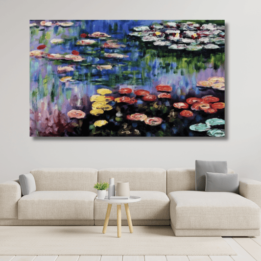 Stagno water lilies in Giverny - Claude Monet