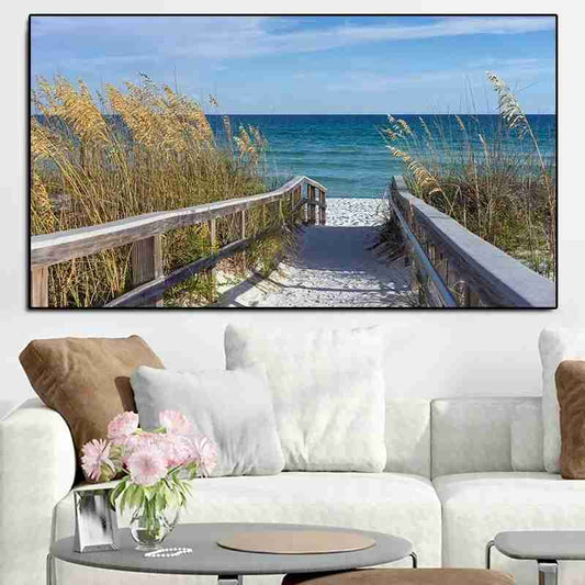Catwalk by the sea