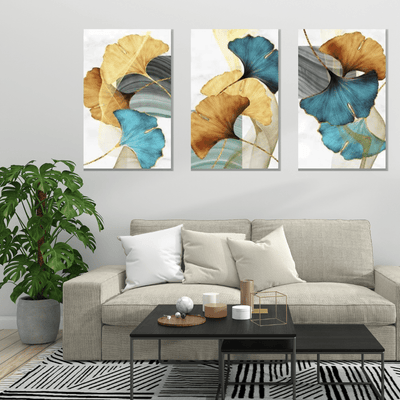 Ginkgo 4 stagioni - Set 3 Pezzi