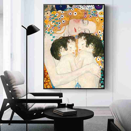 Love Twins Baby - Gustav Klimt