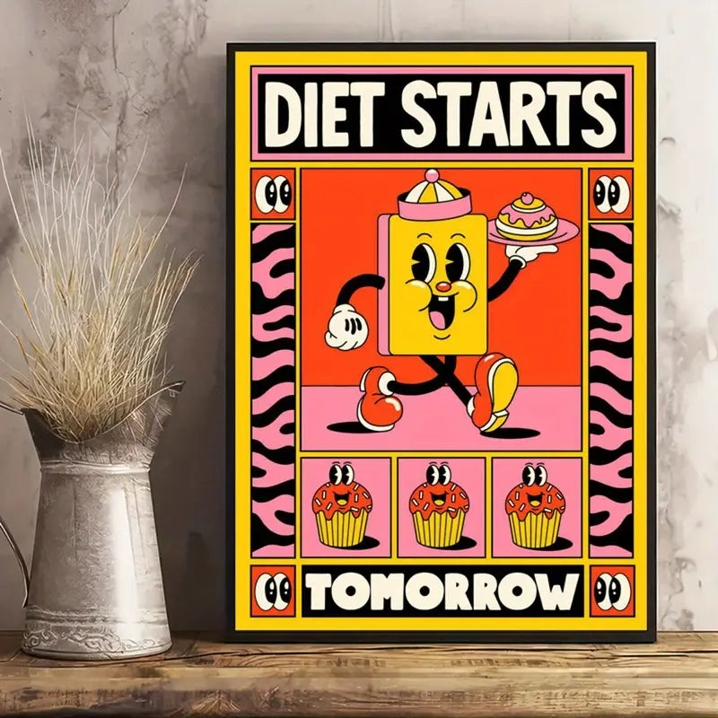 Diet starts tomorrow