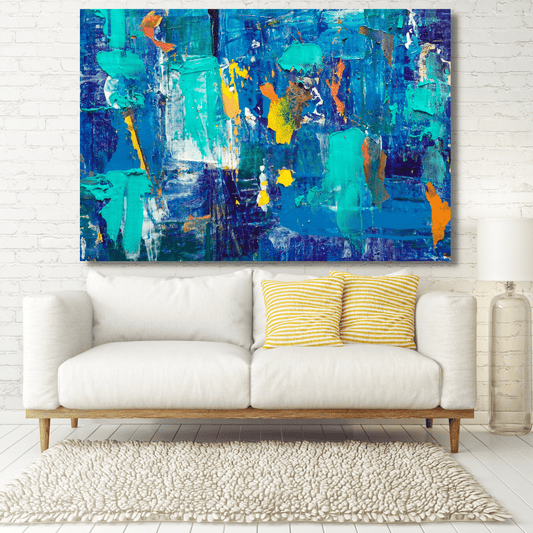Abstract blue