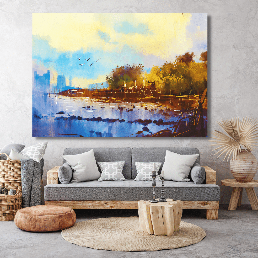 City marina