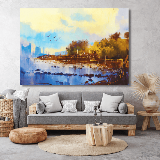 City marina