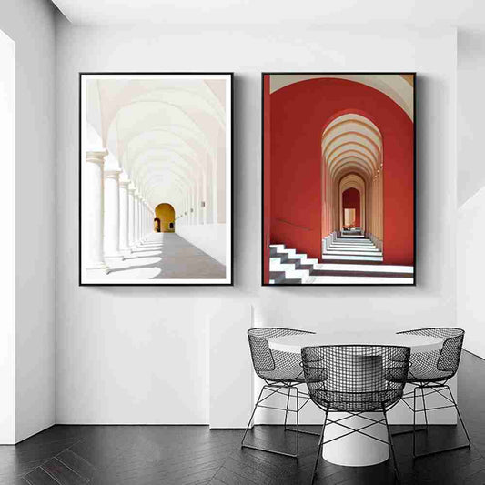 Bianco e Rosso Moderno