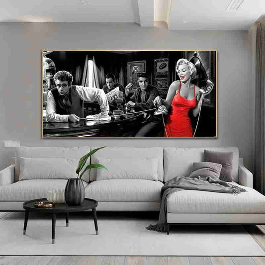 Marilyn Monroe e James Dean