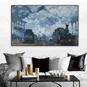 La Gare Saint-Lazare - Claude Monet