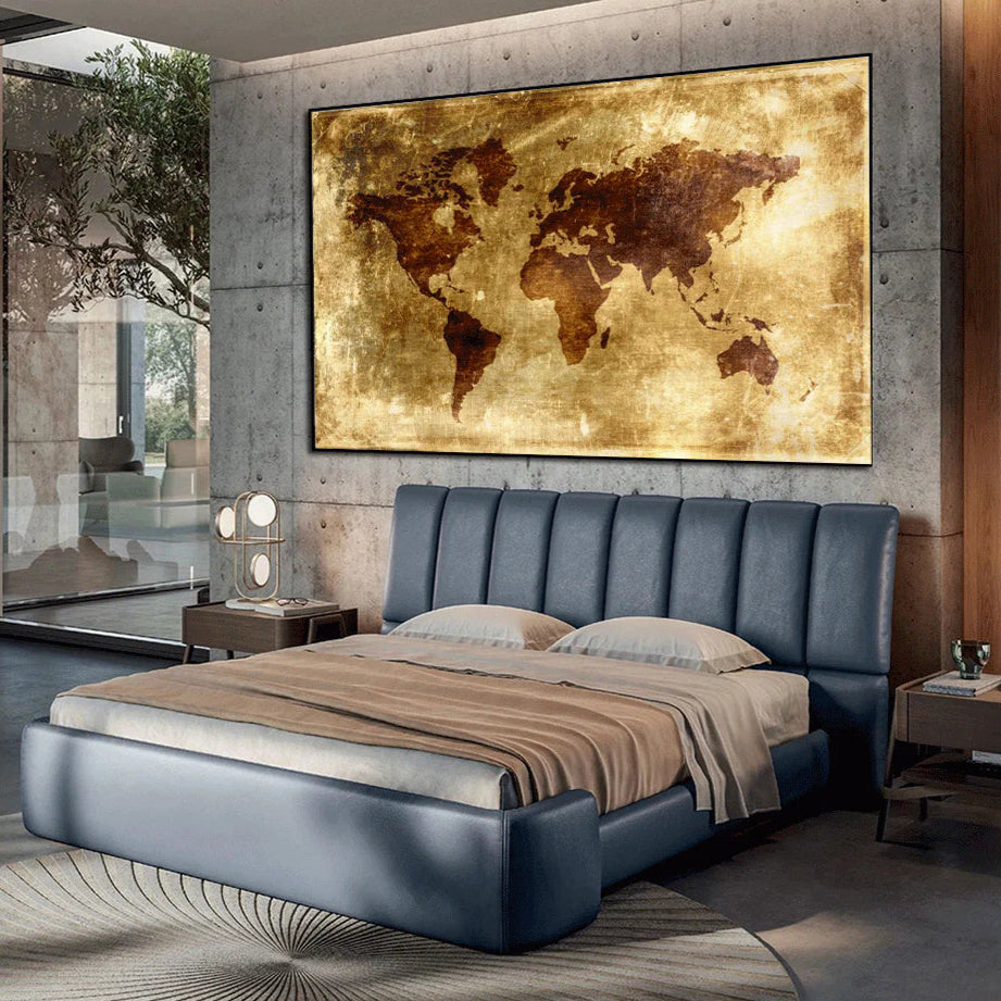 Mappa del Mondo Vintage