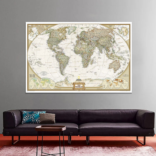 World map The World