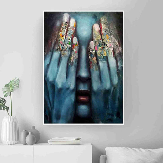 Astratto di Donna Azzurra