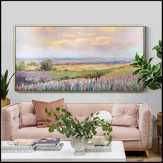 Fields of tulips