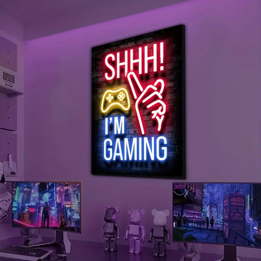 Shh! I'm Gaming
