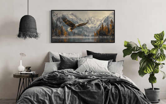 Aquila in montagna