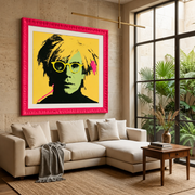 Andy Warhol - Premium - Magenta - 100x100cm