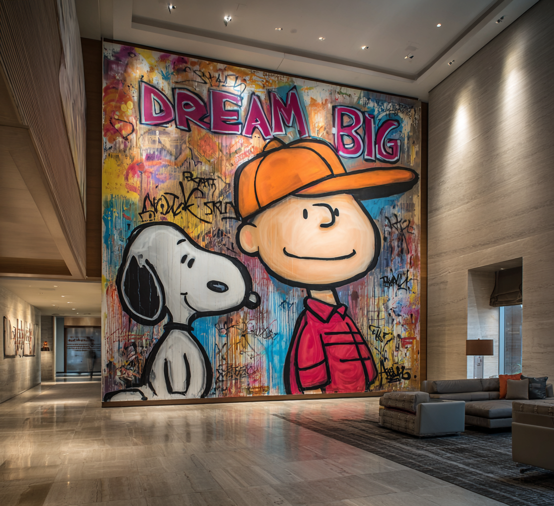 Dream Big Snoopy and Charlie