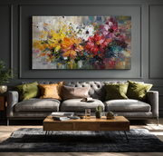 Fiori astratti colorati