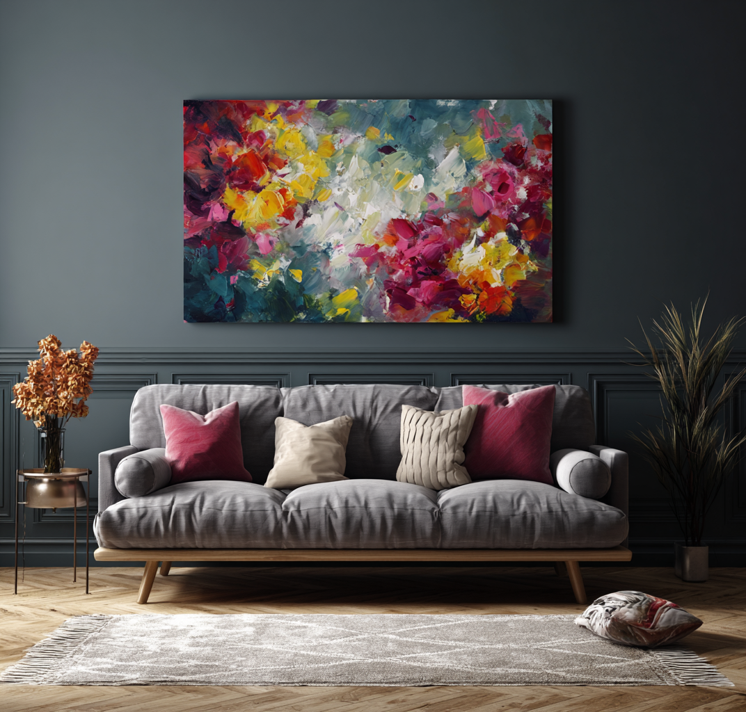 Improvviso di luce astratta