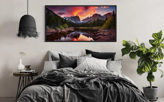 National Park at sunset