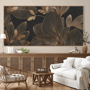 Neutral Black Wall