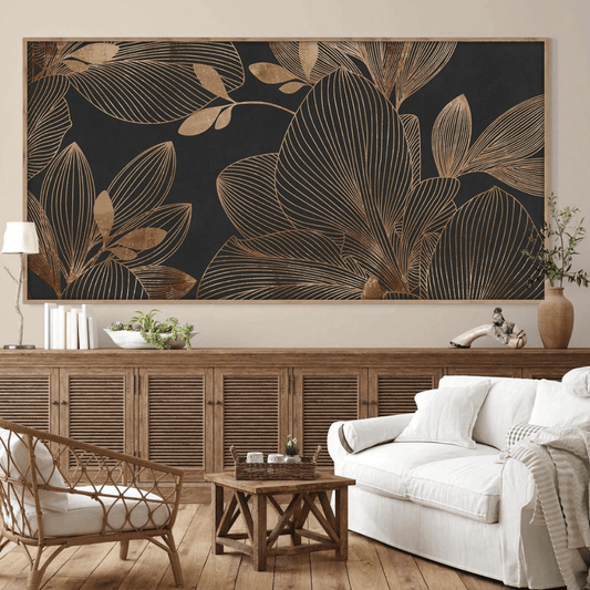 Neutral Black Wall