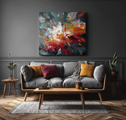 Ninfea painting abstract