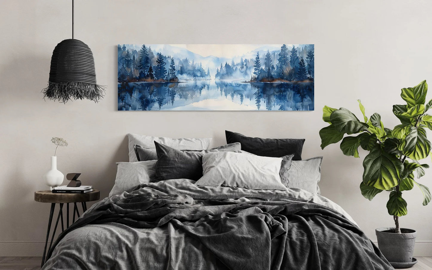 Blue landscape