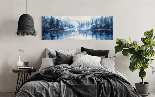 Blue landscape