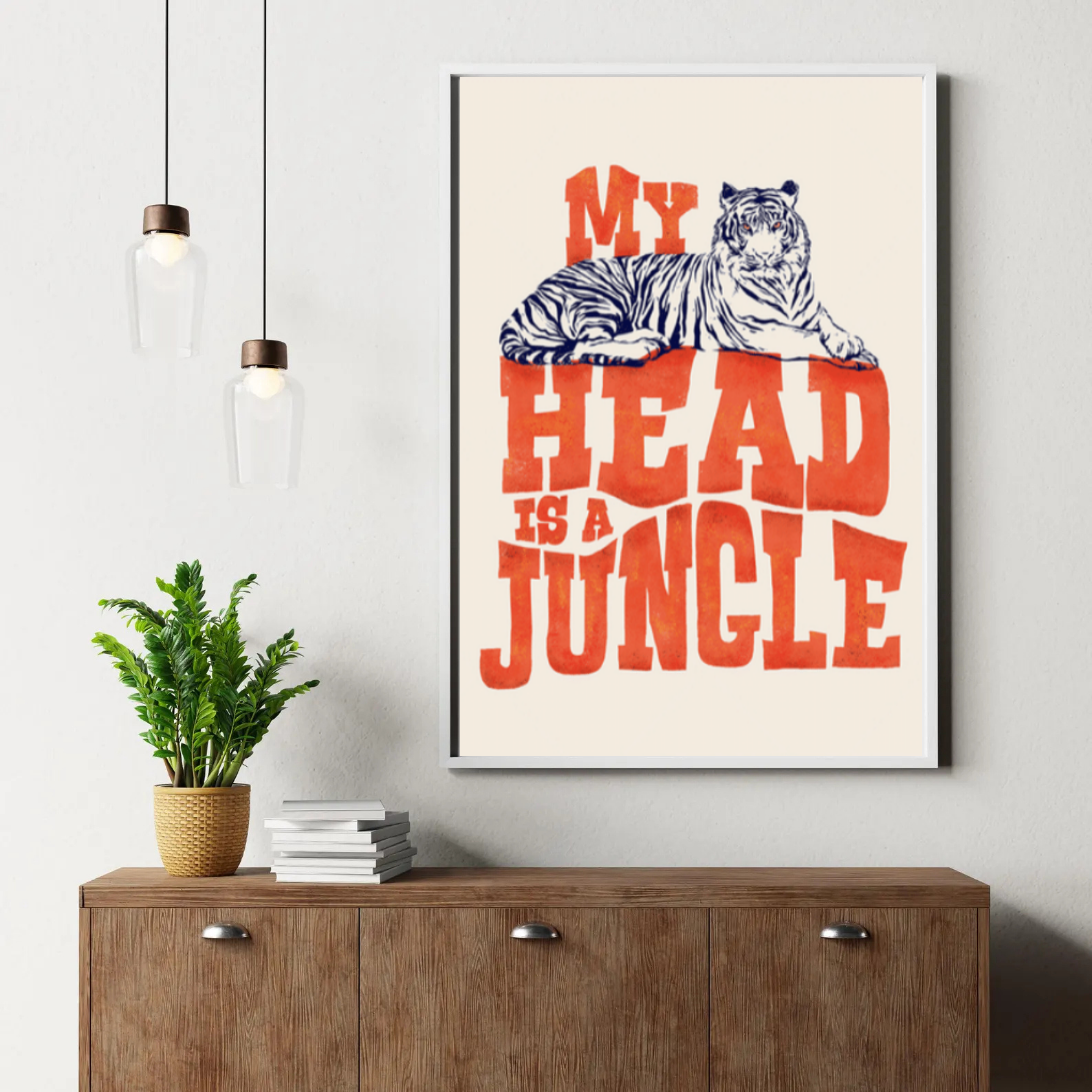 My head is a Jungle