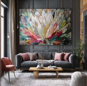 Quadro di Loto arcobaleno