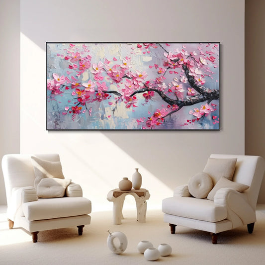 Pink spring branch
