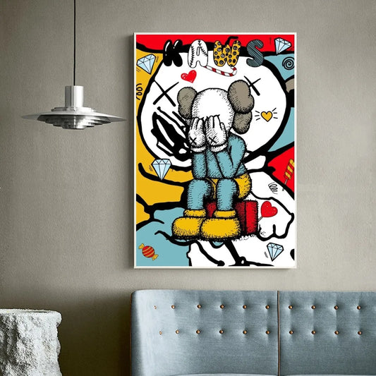 Colorful Kaws