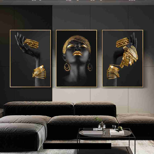 Tris African - Set 3 Pezzi