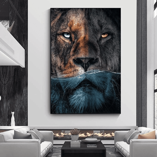 Tigre sott'acqua
