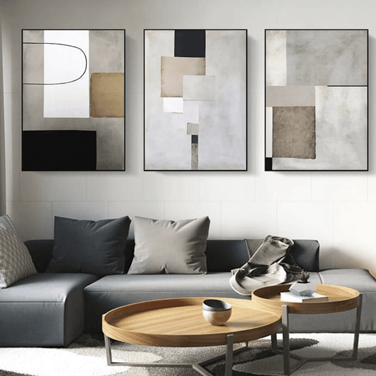 Set Geometria moderna - Set 3 Pezzi