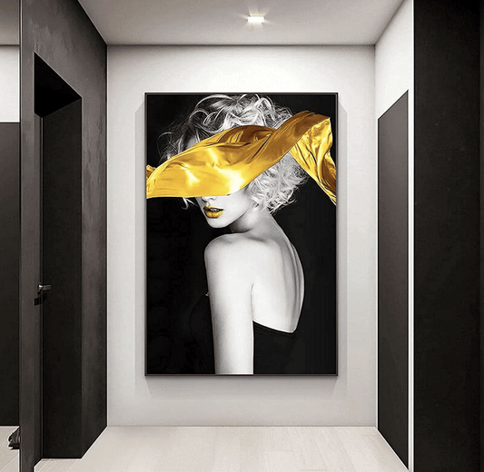 Veiled woman