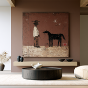 Uomo, Cavallo, Orizzonte