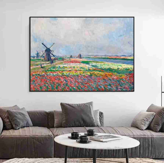 Field near Hague - Monet